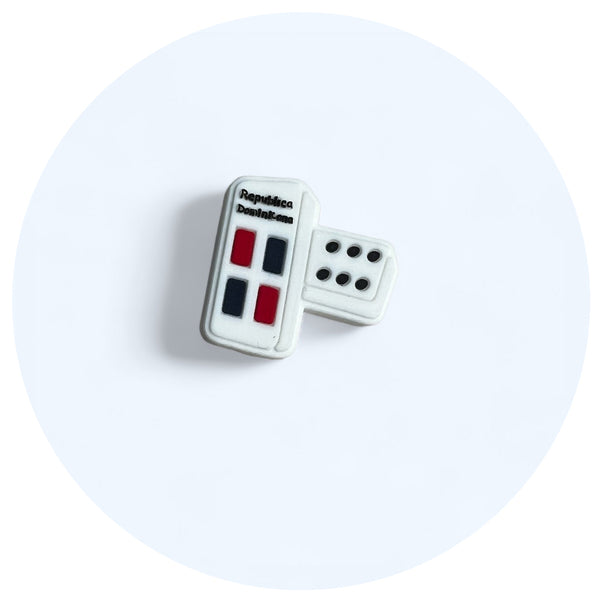 Domino Croc Charm