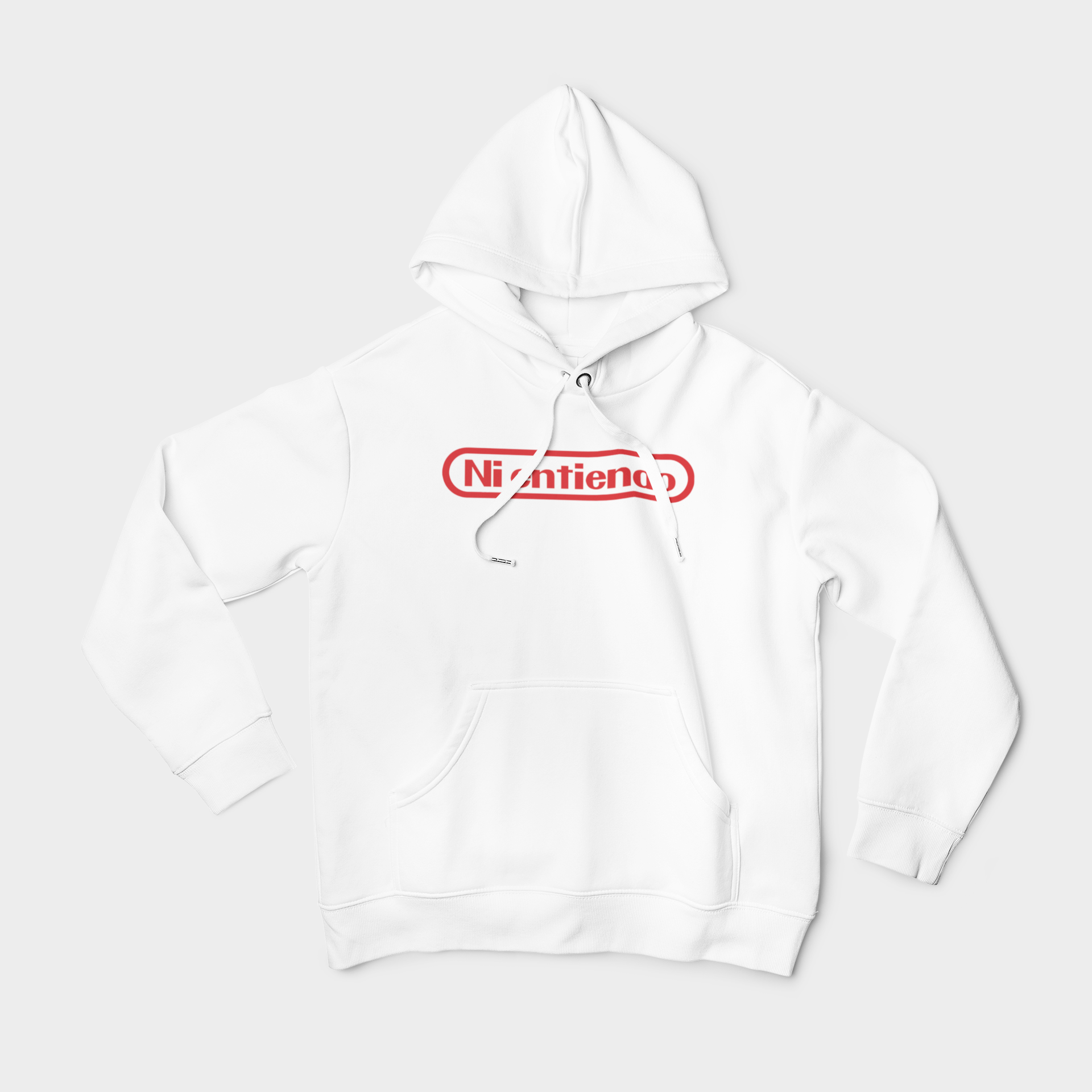 Red nintendo logo outlet hoodie