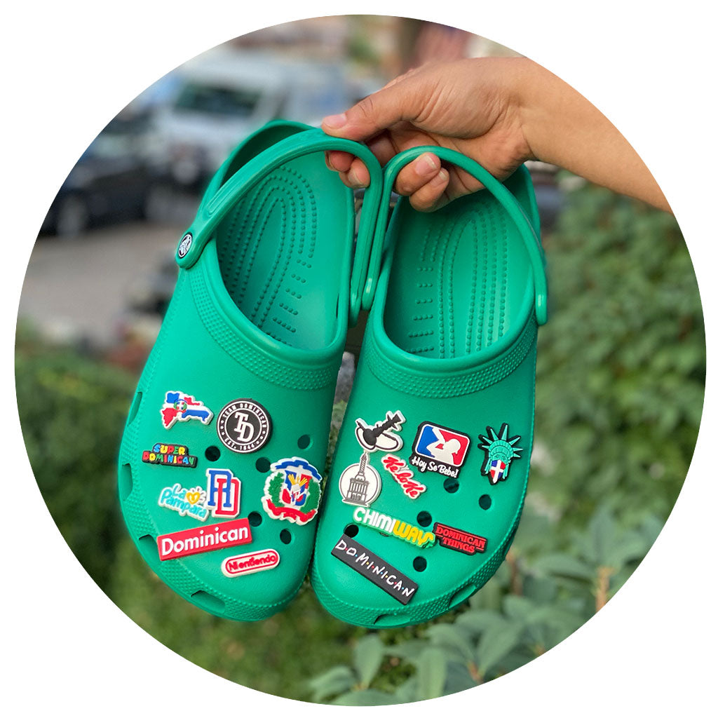 16 Croc Charms Bundle – Team Dominican