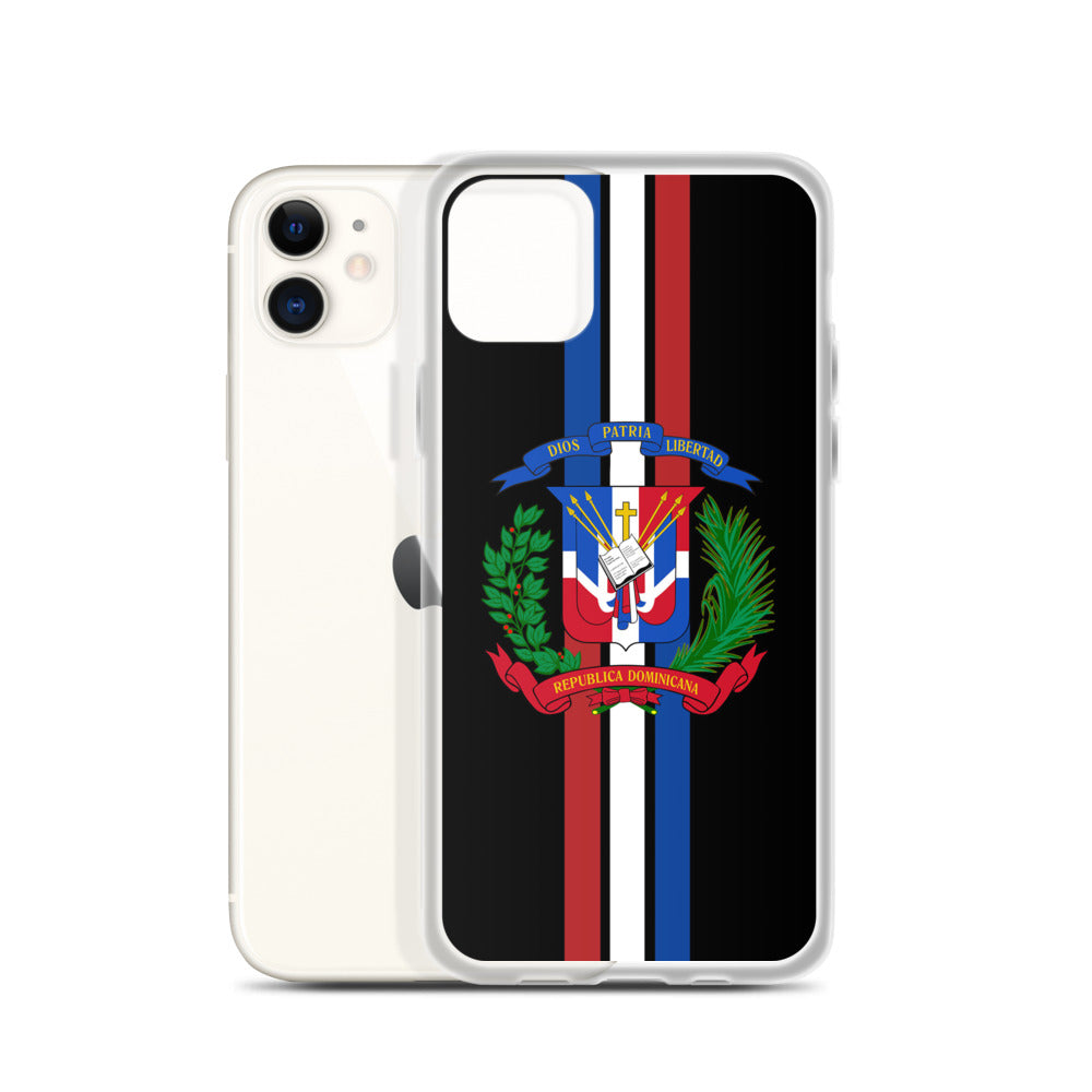 Escudo Stripe iPhone Case Team Dominican