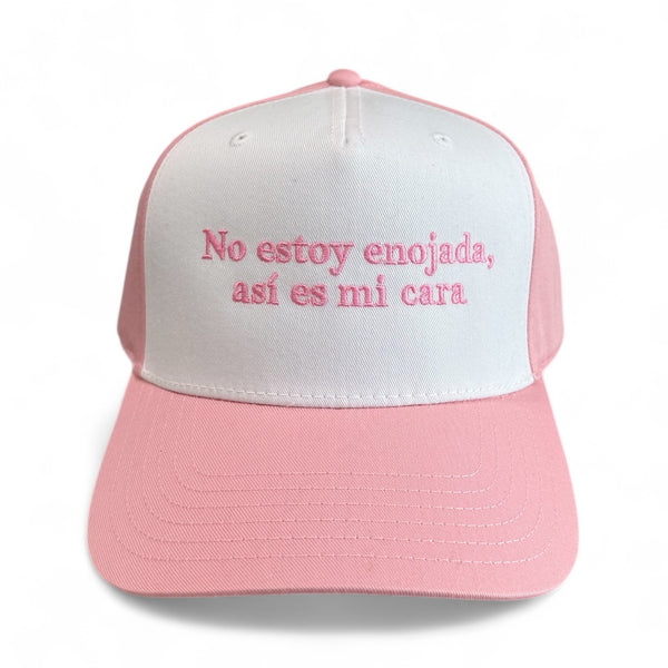 No estoy enojada, así es mi cara SnapBack
