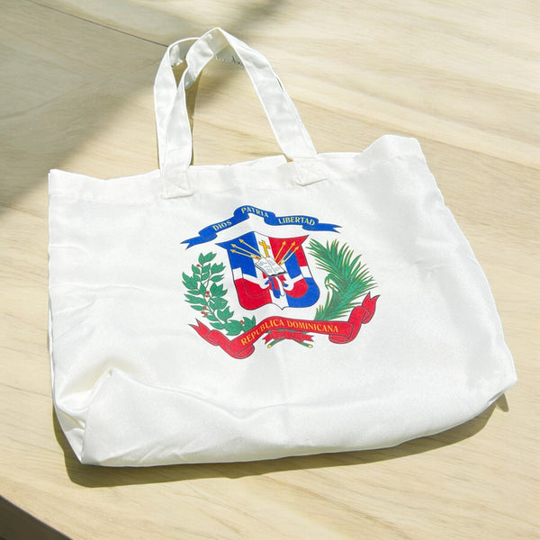 White Escudo Tote Bag