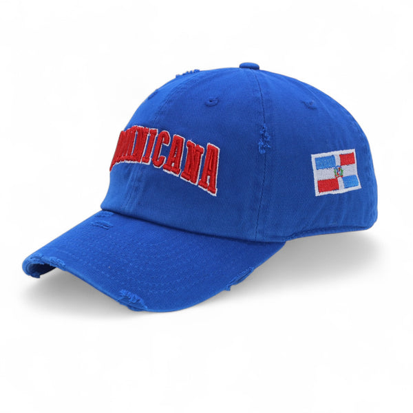 Dominicana Ripped Dad Hat (World Baseball Classic)
