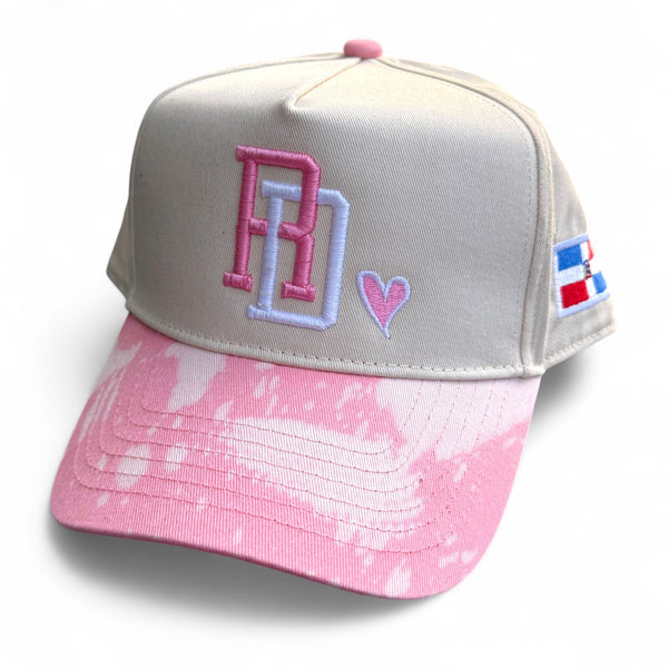 RD Heart Tie Dye Baseball Snapback