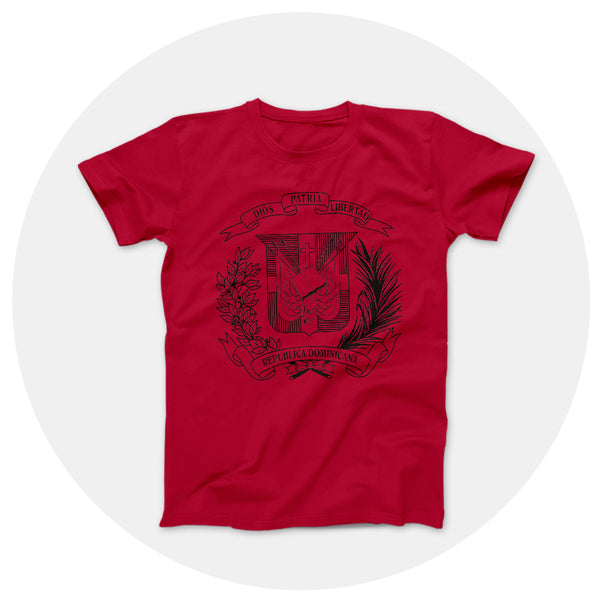 Escudo Outline Red Shirt