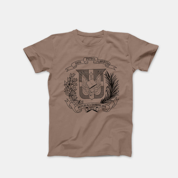 Black Escudo Outline Brown Savana Shirt