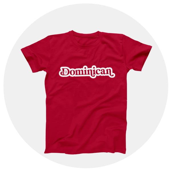 Dominican Script Red Shirt