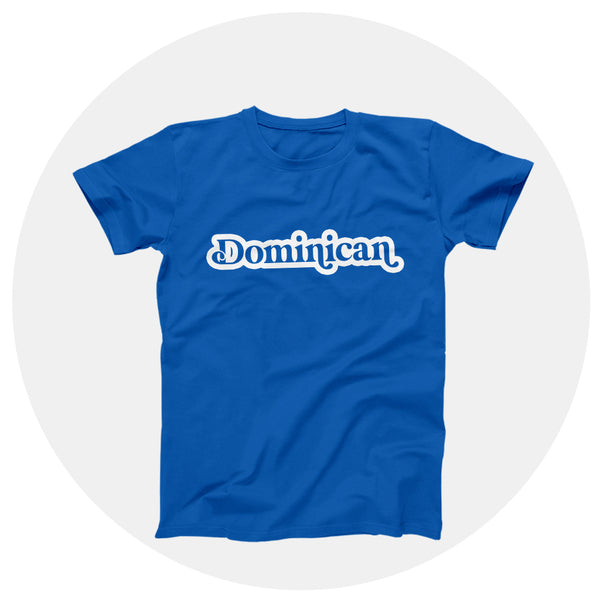 Dominican Script Royal Blue Shirt