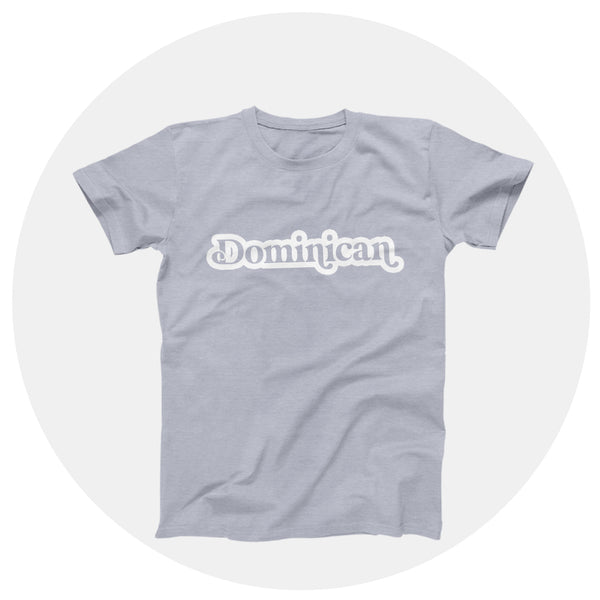 Dominican Script Heather Gray Shirt