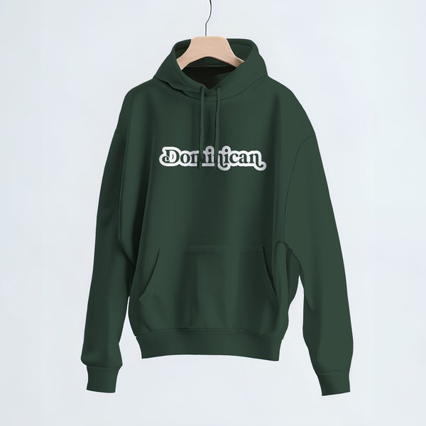 Dominican Script Alpine Green Hoodie