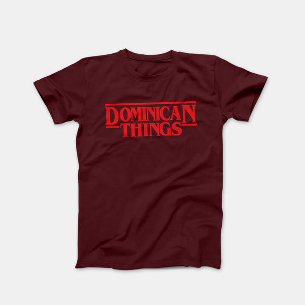 Dominican Things Maroon Shirt