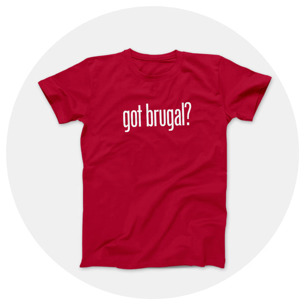 got brugal? Red Heather Shirt