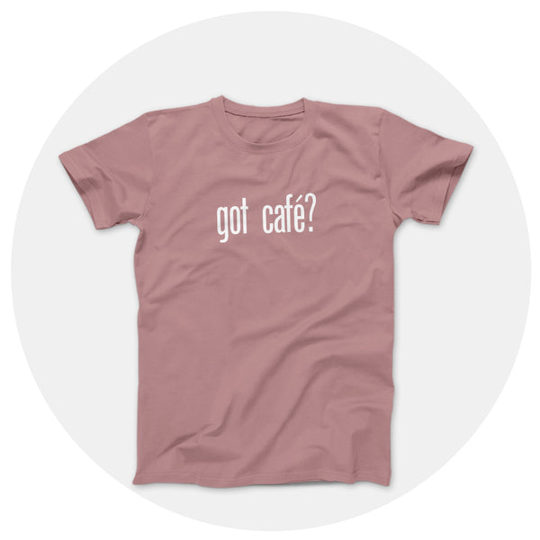 got cafe? Orchid Shirt