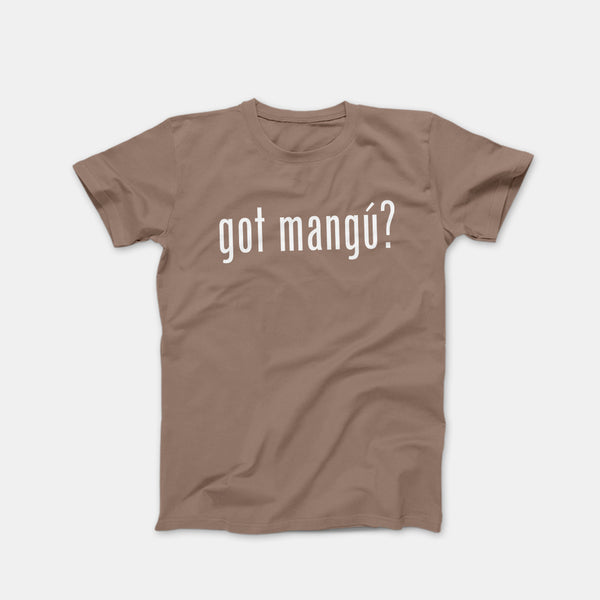 got mangu? Brown Savana Shirt