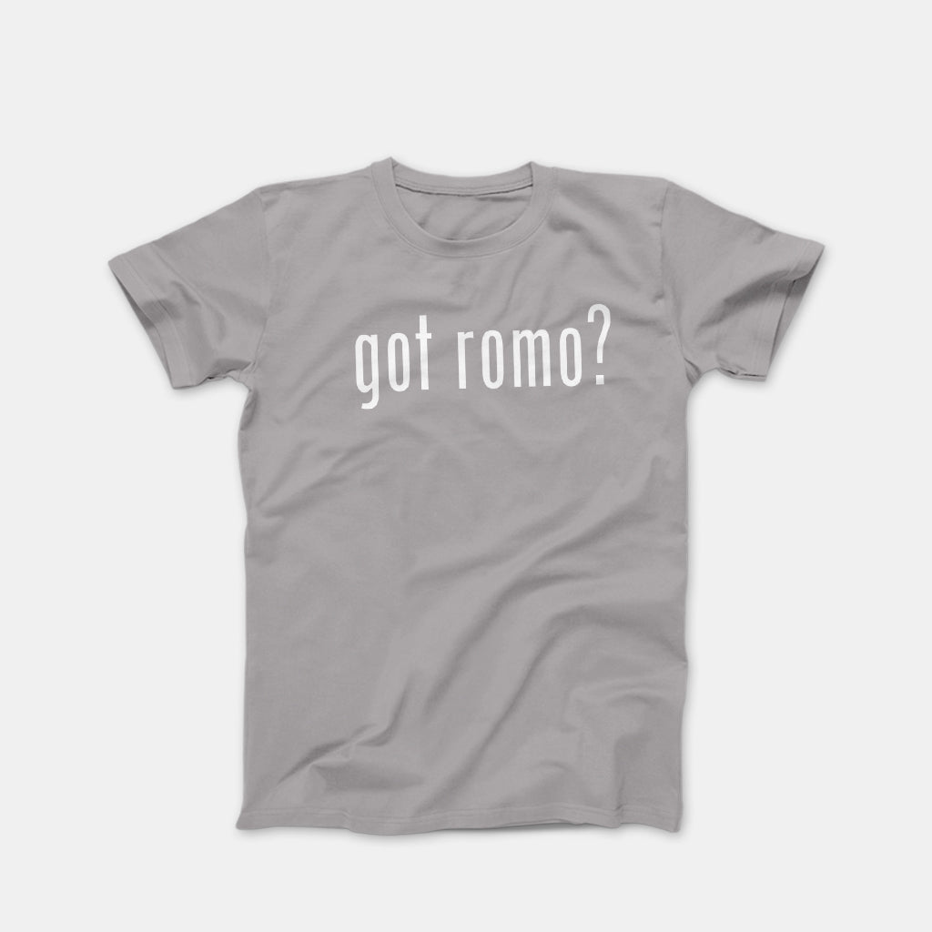 got romo? Gravel Shirt – Team Dominican