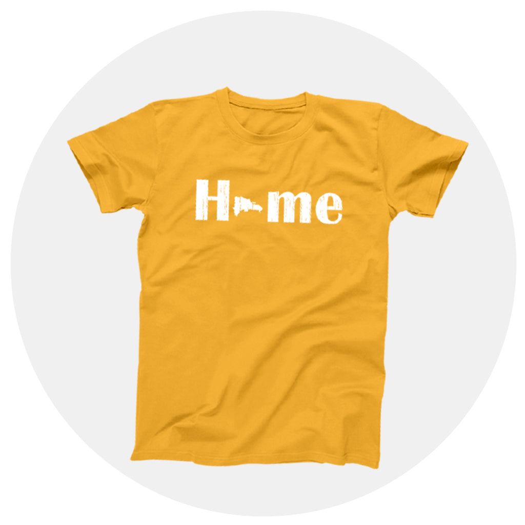 Home Map Yellow Gold Shirt