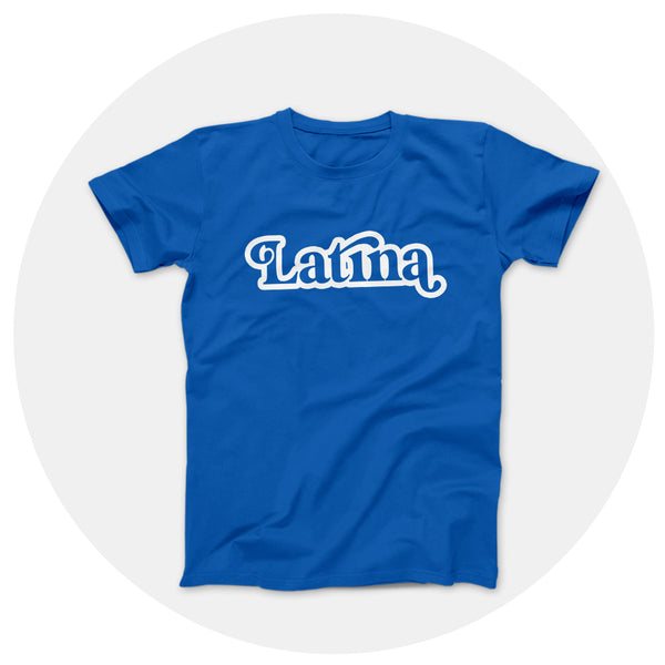 Latina Royal Blue Shirt