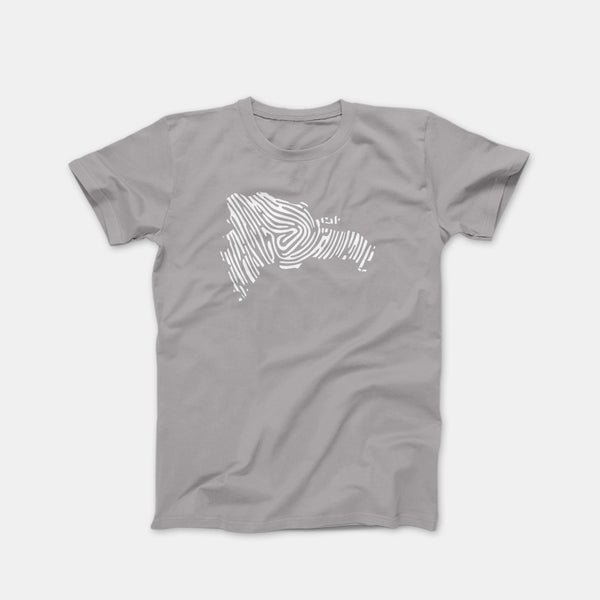 Map Print Gravel Shirt