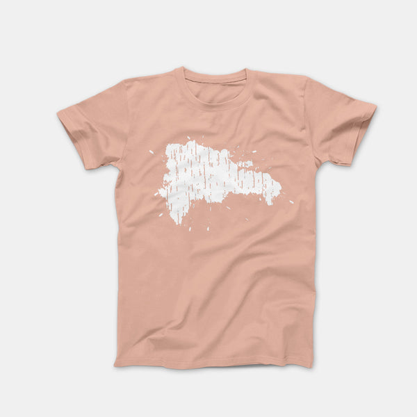 Map Splatter Dusty Rose Shirt