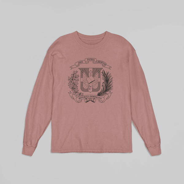 Escudo Outline Orchid Long Sleeve Shirt
