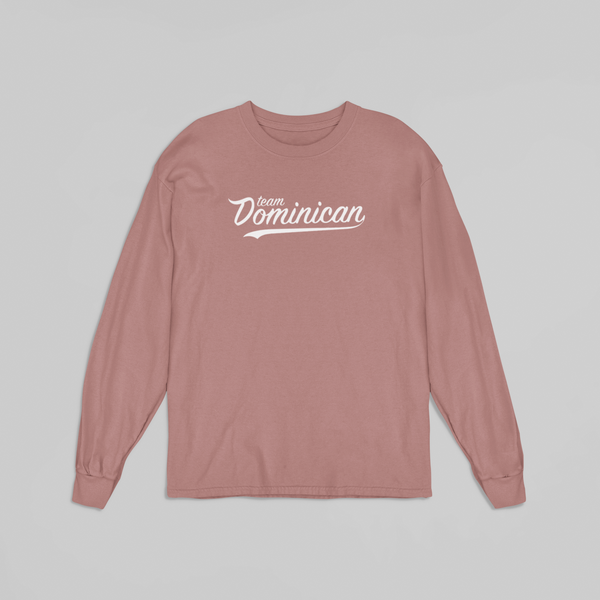 Team Dominican Orchid Long Sleeve Shirt