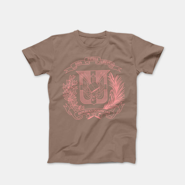 Pink Escudo Outline Brown Savana Shirt