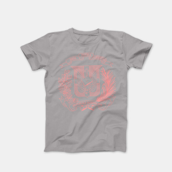 Pink Escudo Outline Gravel Shirt