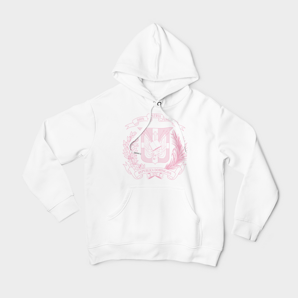 Pink Escudo Outline Hoodie