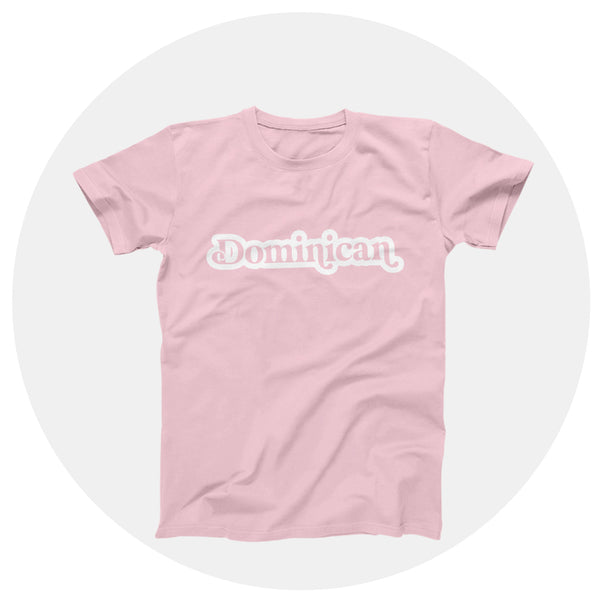 Dominican Script Light Pink Shirt
