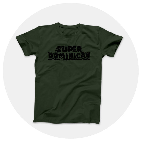 Super Dominican  Hunter Green Shirt