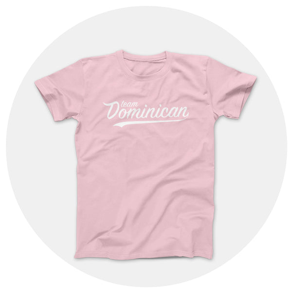 Team Dominican Light Pink Shirt