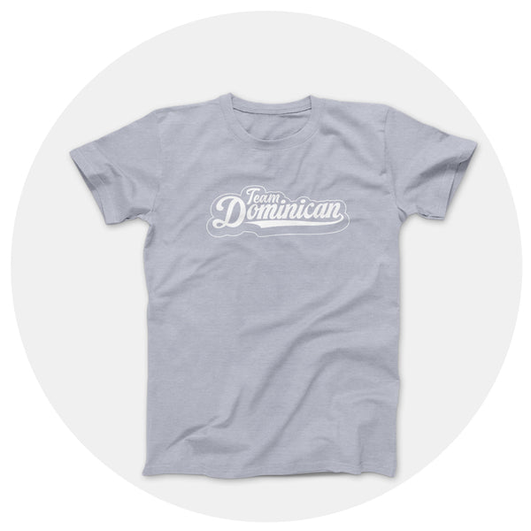 Team Dominican V2 Heather Gray Shirt