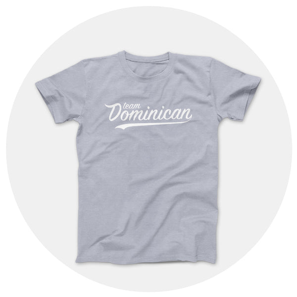 Team Dominican Heather Gray Shirt