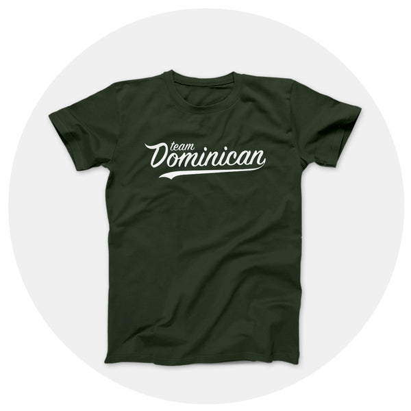 Team Dominican  Hunter Green Shirt