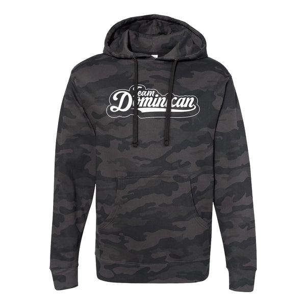 Team Dominican Black Camo Hoodie