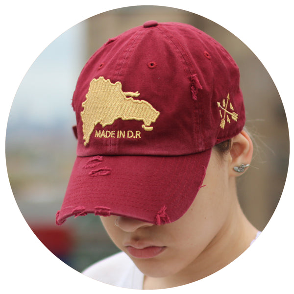 Made in D.R Ripped Dad Hat (Full)