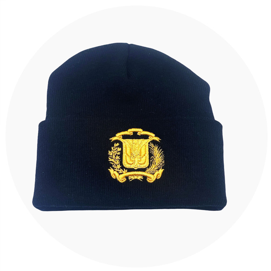 Gold Escudo Beanie