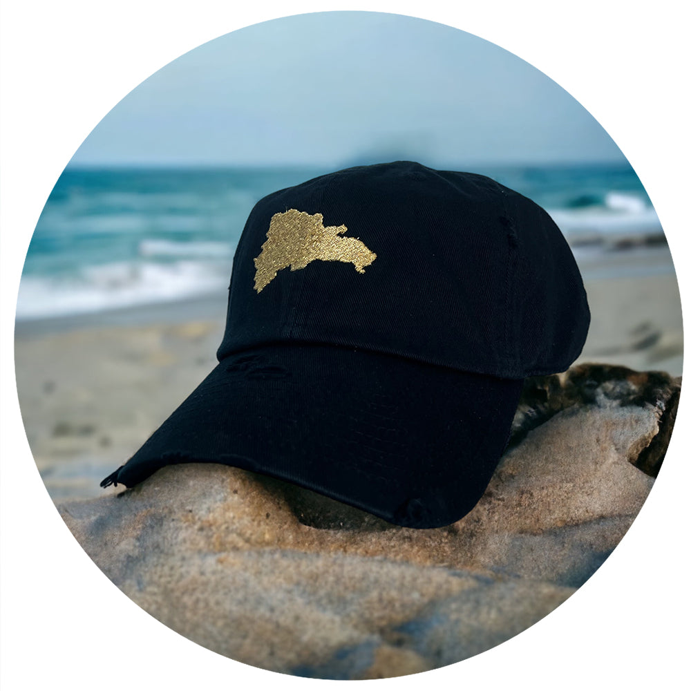 Dominican Map Dad Hat