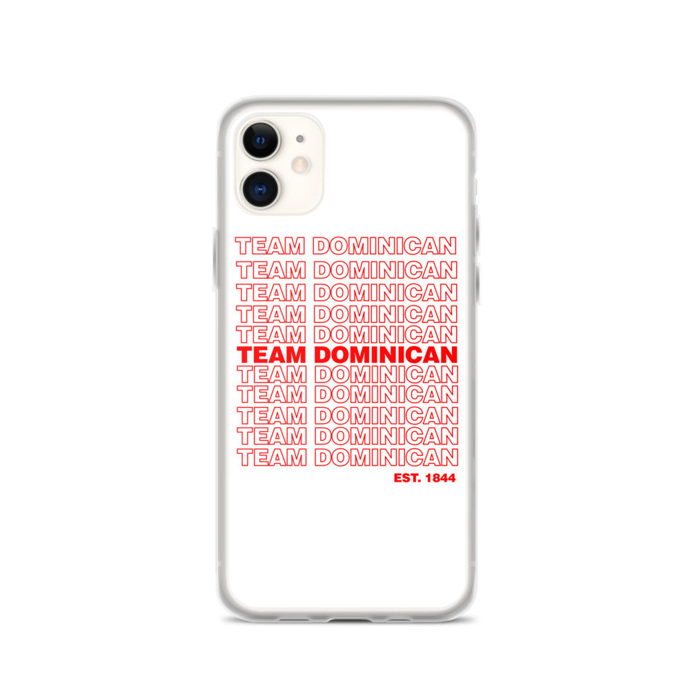 TEAM DOMINICAN iPhone Case