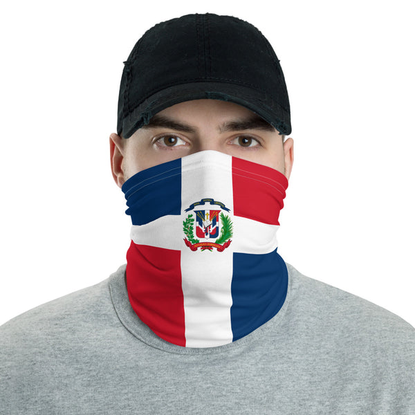 Dominican Flag Neck Gaiter