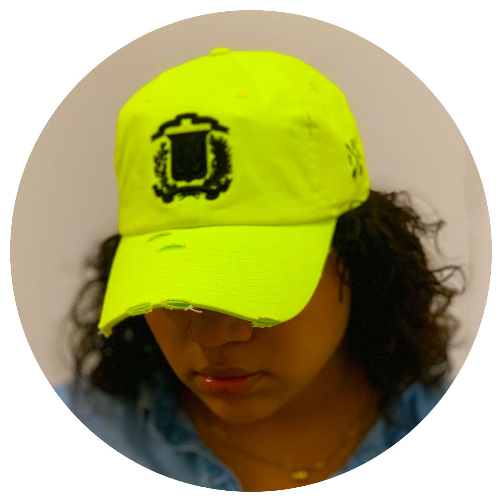 Escudo Neon Dad Hat Neon Green / Blk