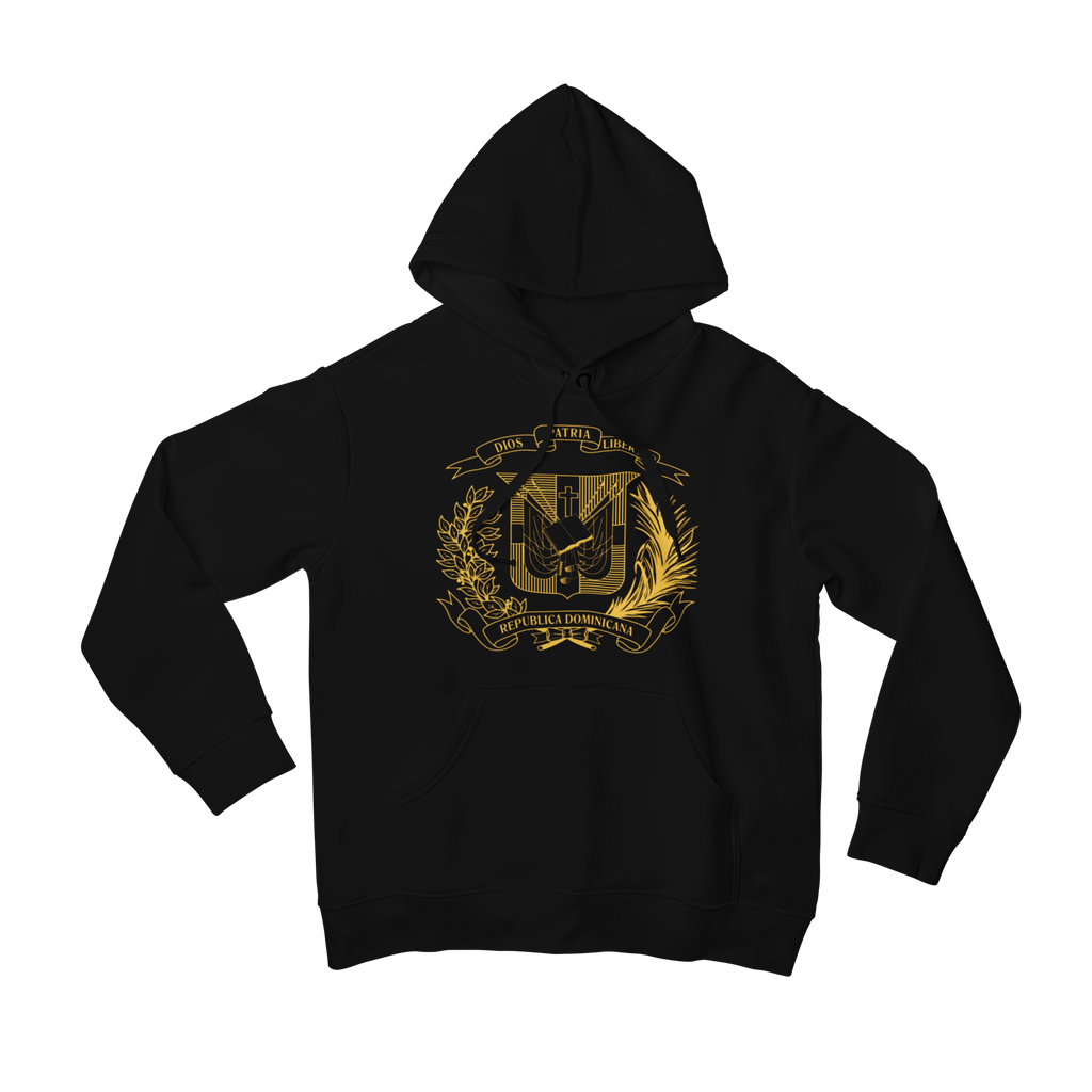 Yellow Escudo Outline Hoodie