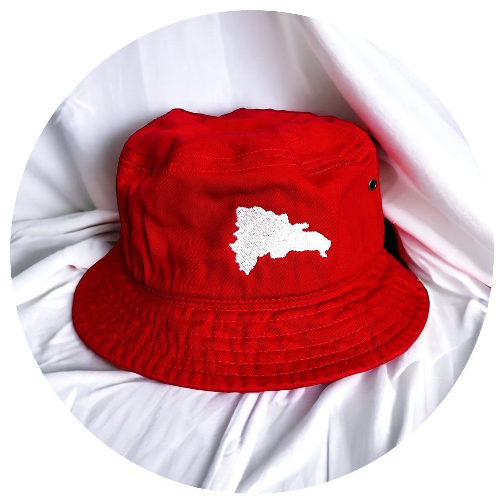 Dominican Map Bucket Hat