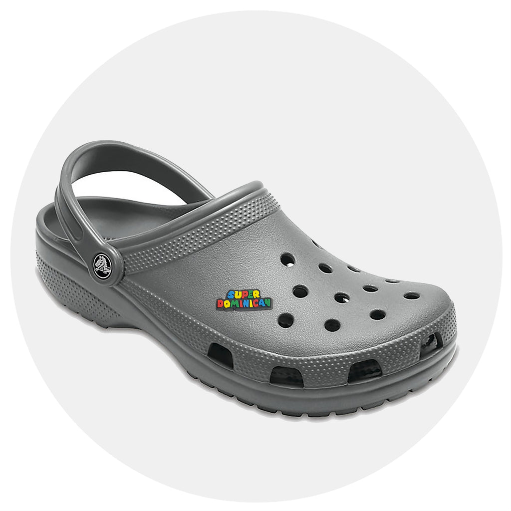 Super Dominican Croc Charm