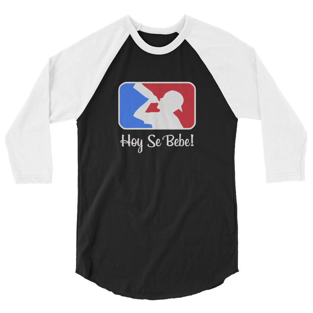 Hoy Se Bebe 3/4 sleeve raglan shirt