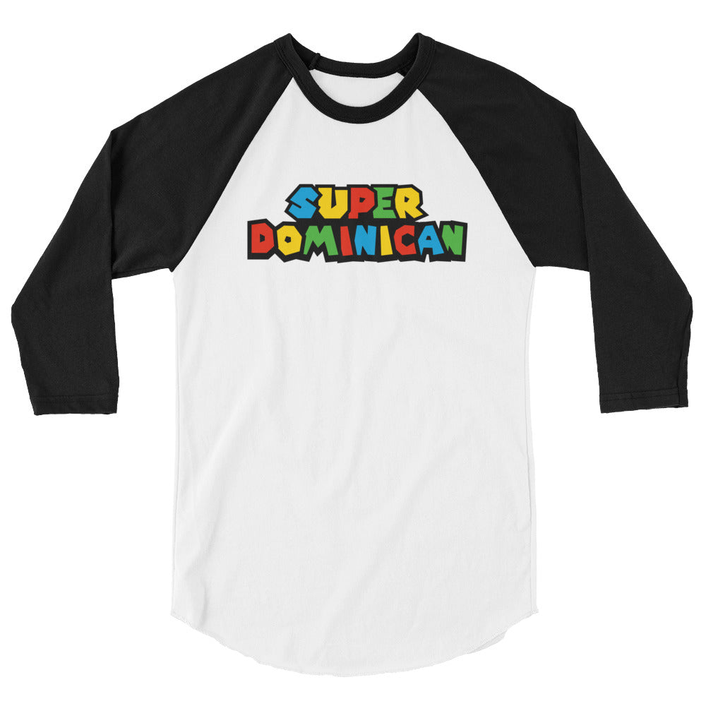Super Dominican 3/4 sleeve raglan shirt
